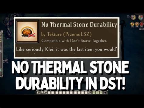 extra equip slots|no thermal stone durability.